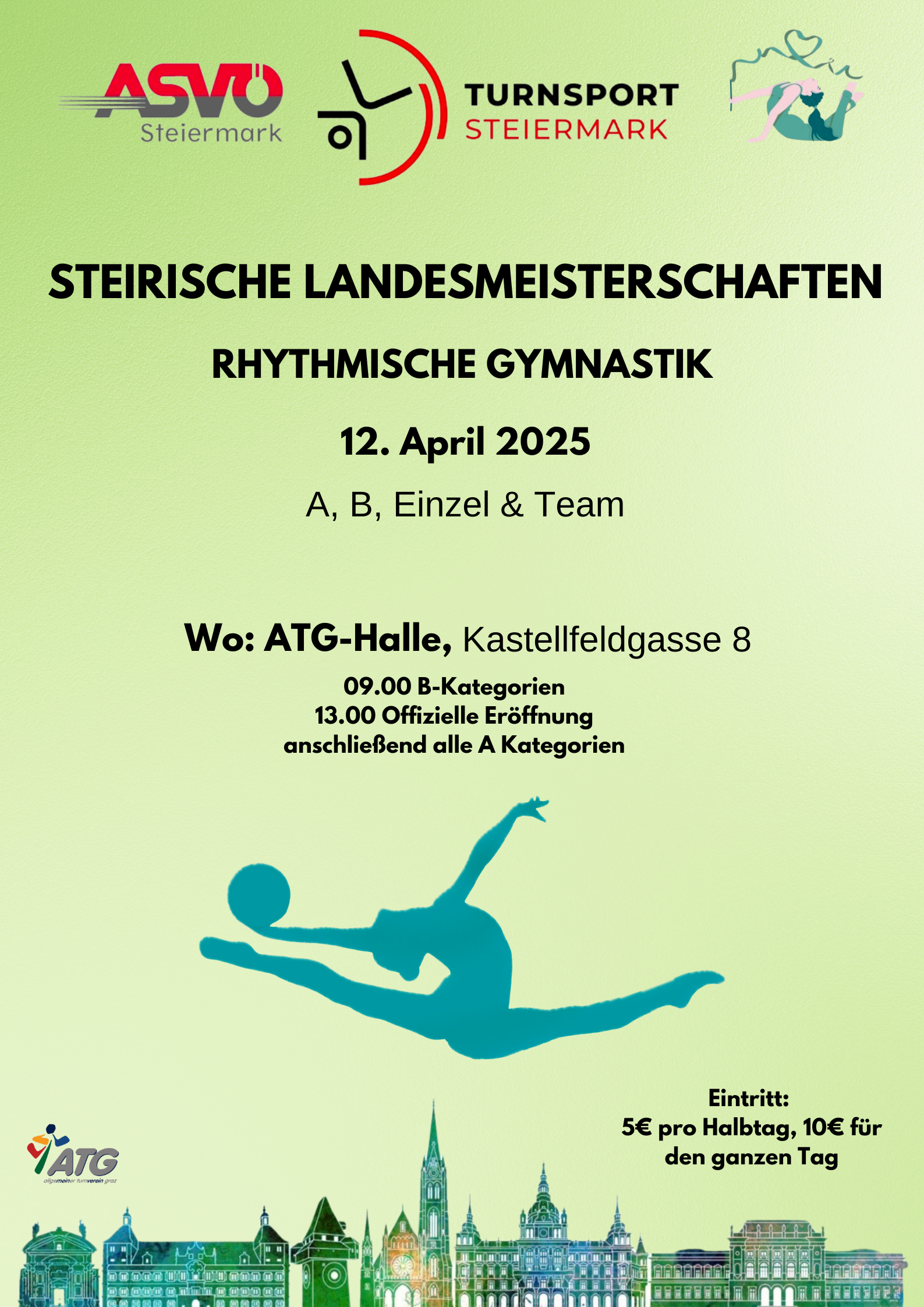 Landesmeisterschaften der RG 2025 in Graz